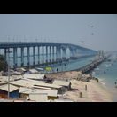 Die Pamban-Brücke